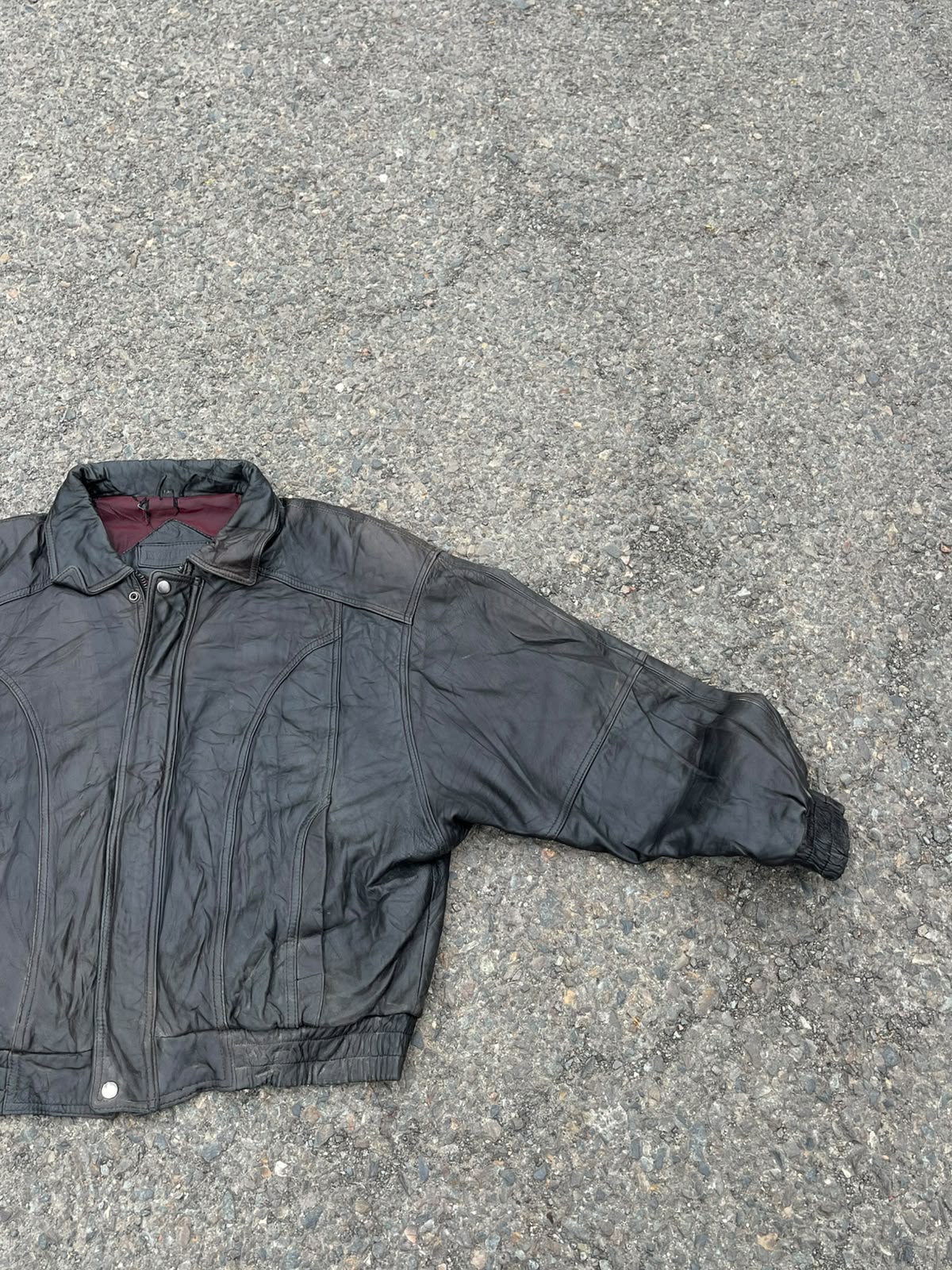 Vintage Moores real leather jacket