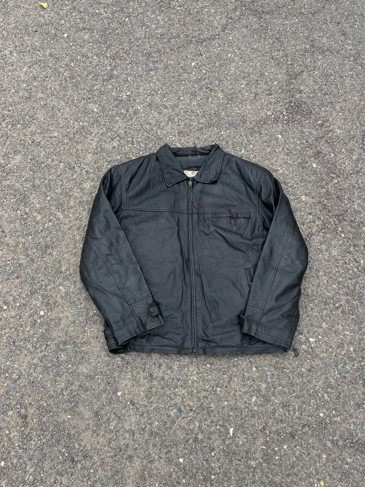 Vtg Leather WE FOR YOURS Jacket