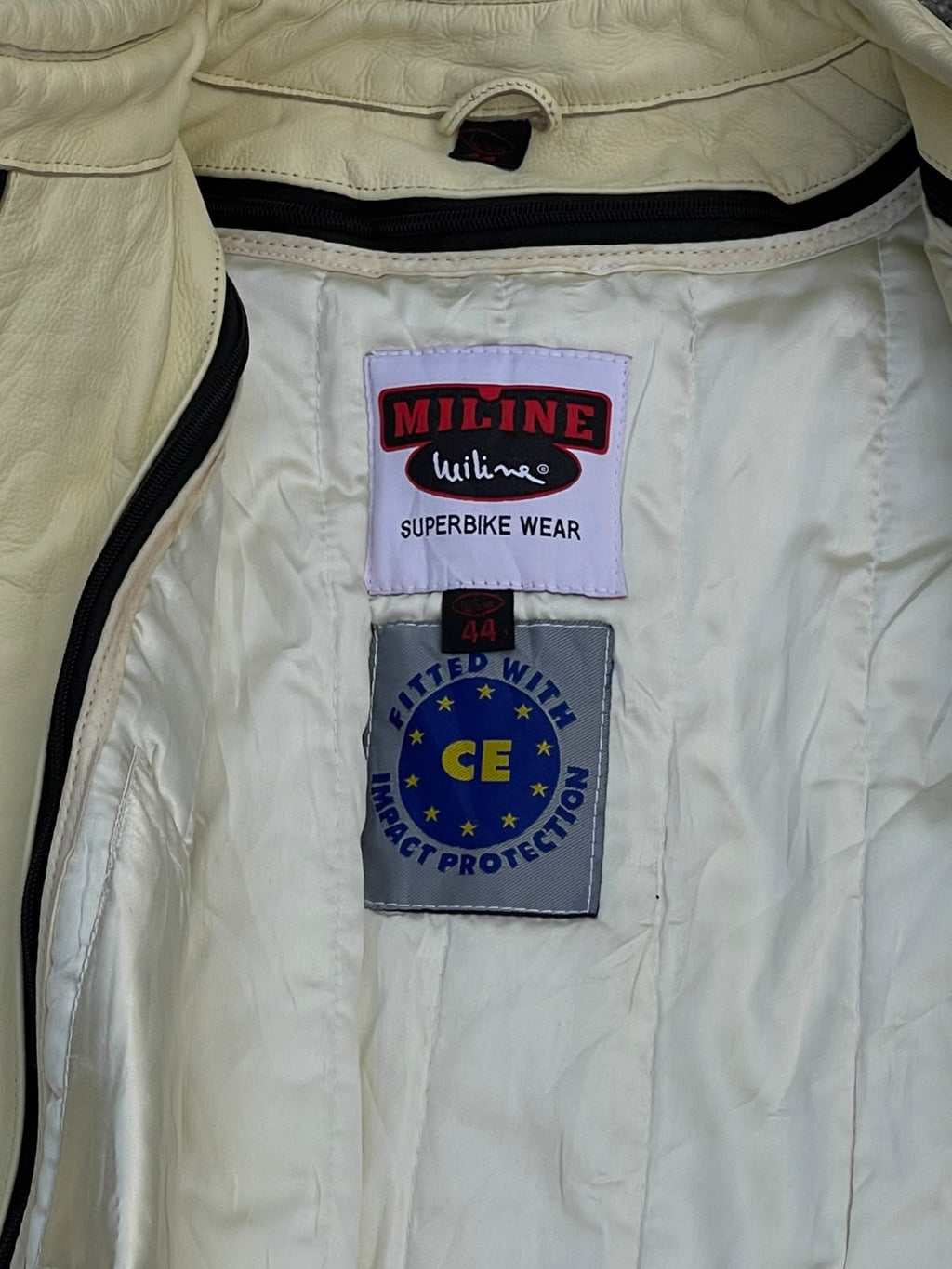 Rarest Vintage Meline Real Leather Racing Jacket