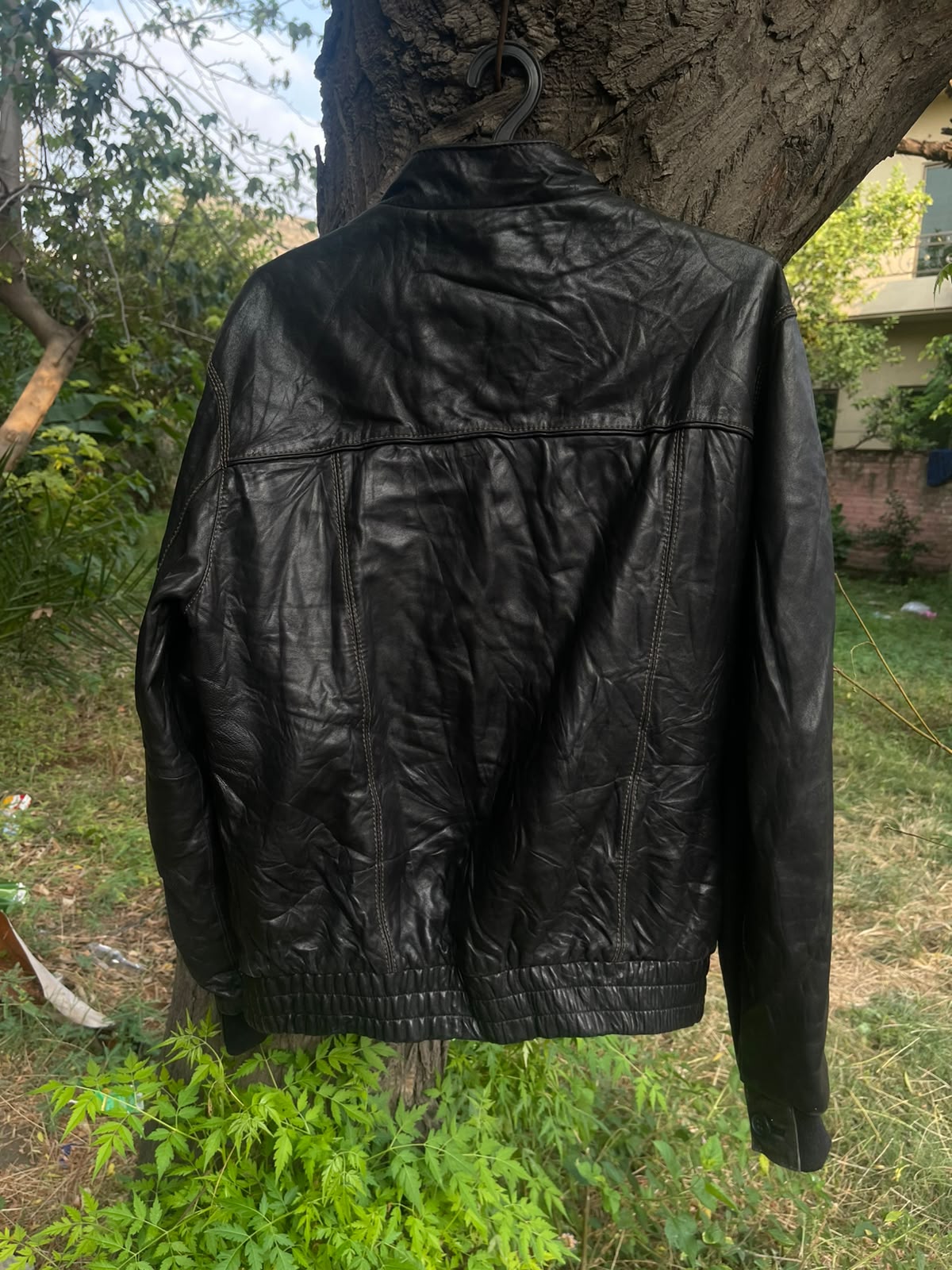 Smart faux leather vtg jacket