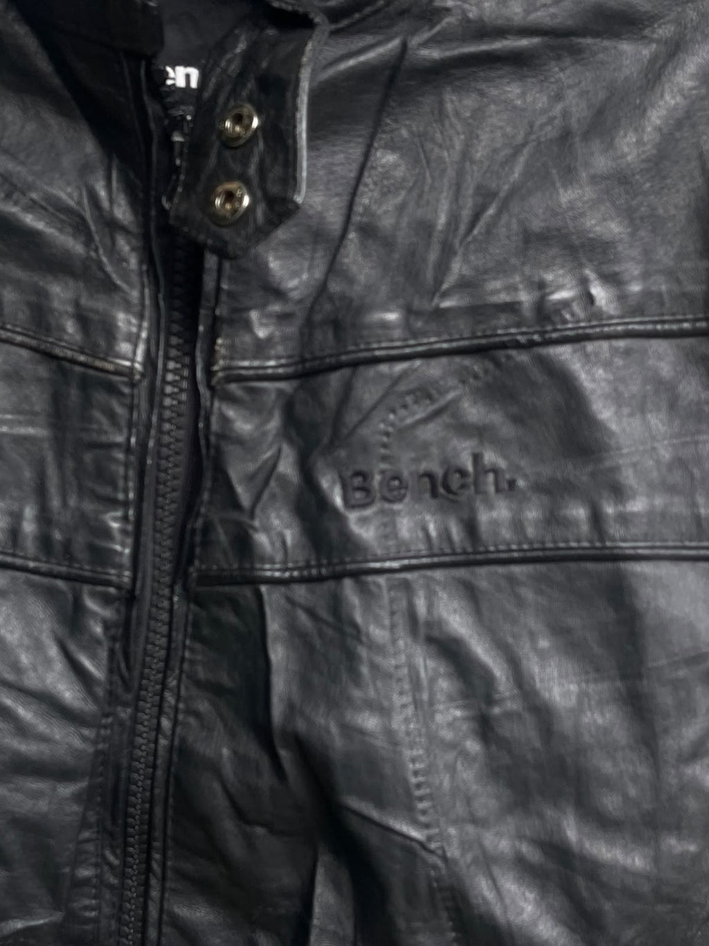Bench genuine heavy leather