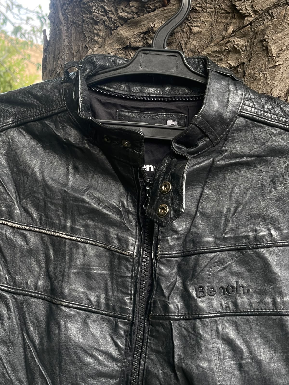 Bench genuine heavy leather
