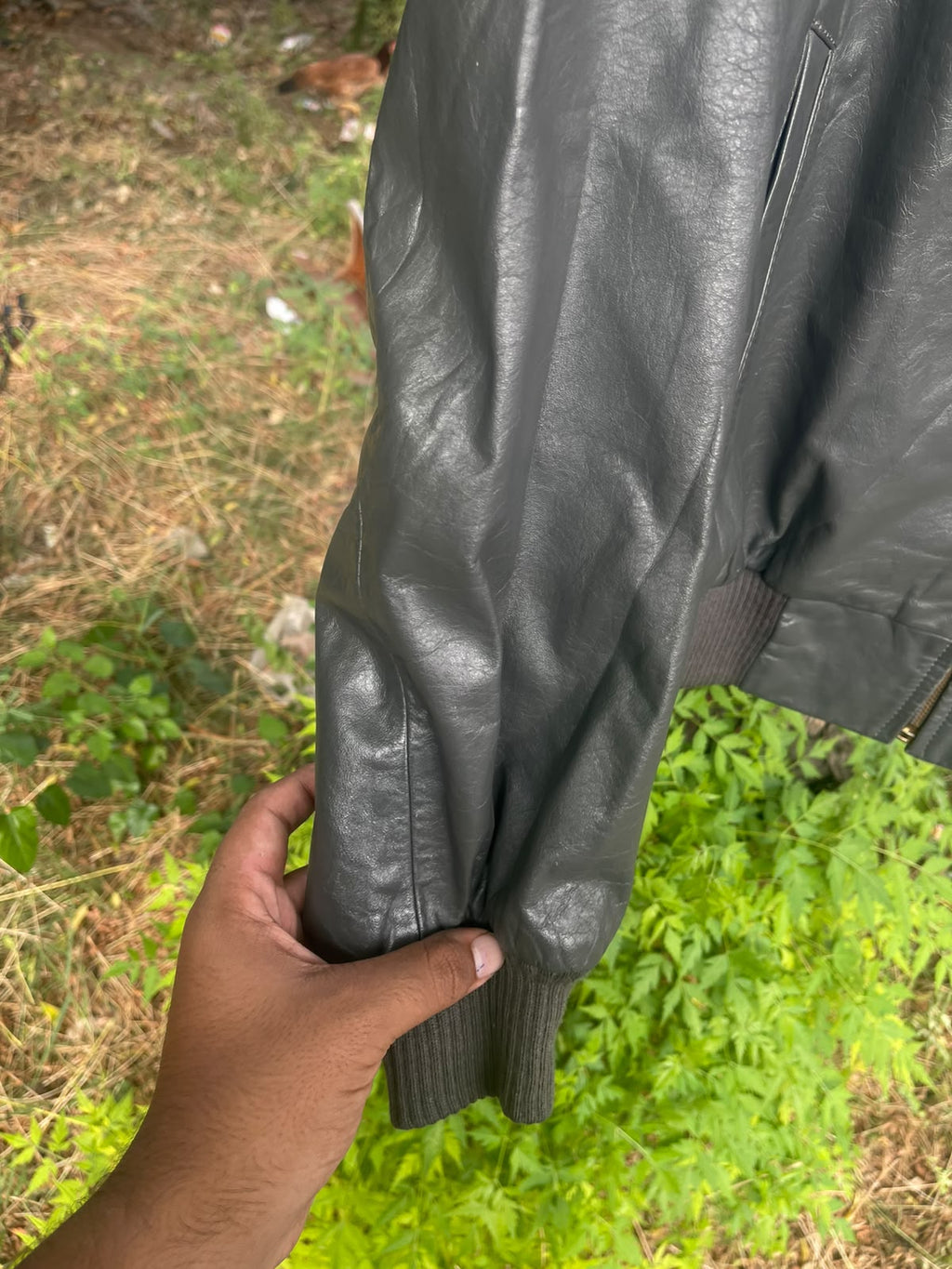 Very beautiful pierre jacques leather jacket (genuine grain leather)