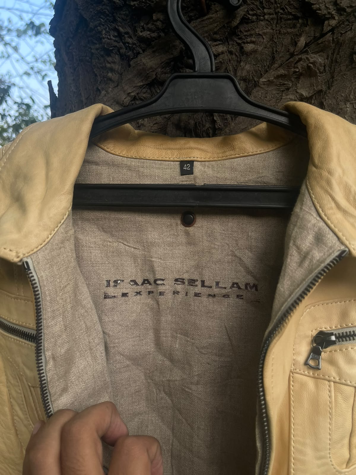 Vintage issac silam leather suede type very beautifull jacket