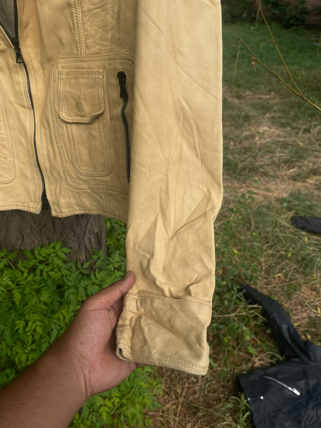 Vintage issac silam leather suede type very beautifull jacket