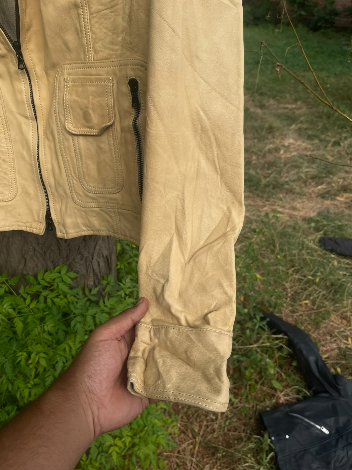 Vintage issac silam leather suede type very beautifull jacket
