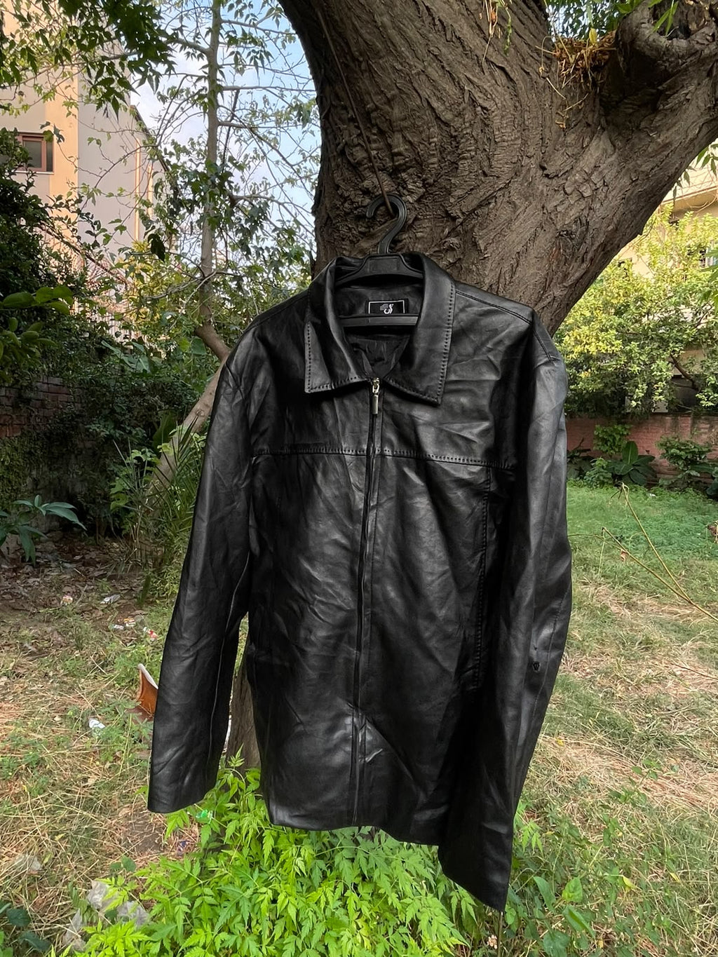 Vintage jelfys genuine soft leather jacket