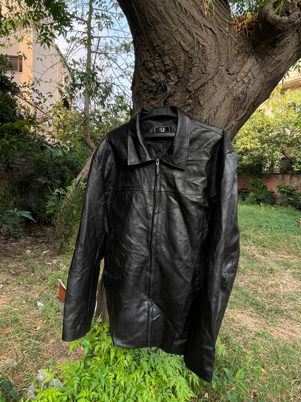 Vintage jelfys genuine soft leather jacket
