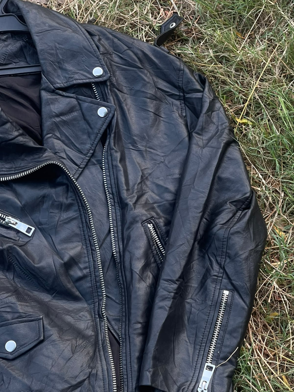 Zara vintage biker jacket