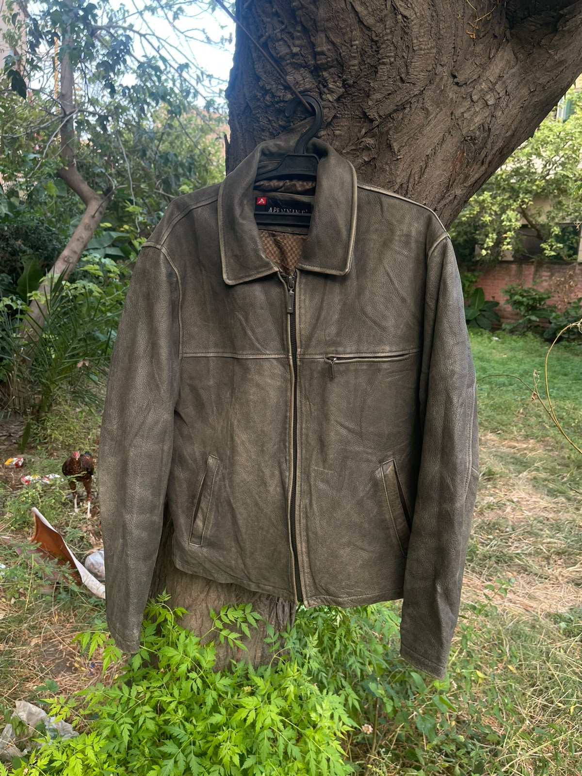Alpine dull green heavy weight vintage jacket