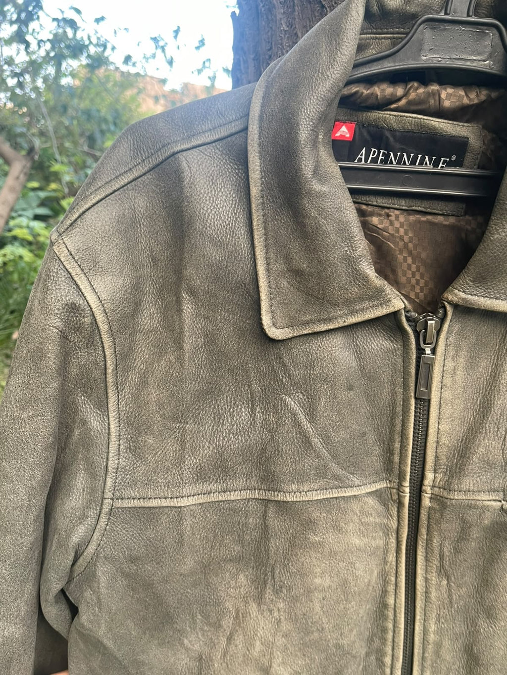 Alpine dull green heavy weight vintage jacket