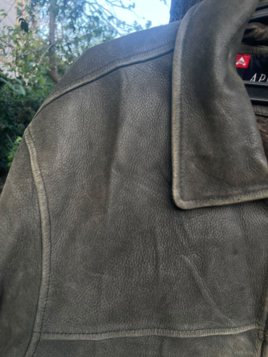 Alpine dull green heavy weight vintage jacket
