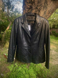 Me bennys leather vintage coat