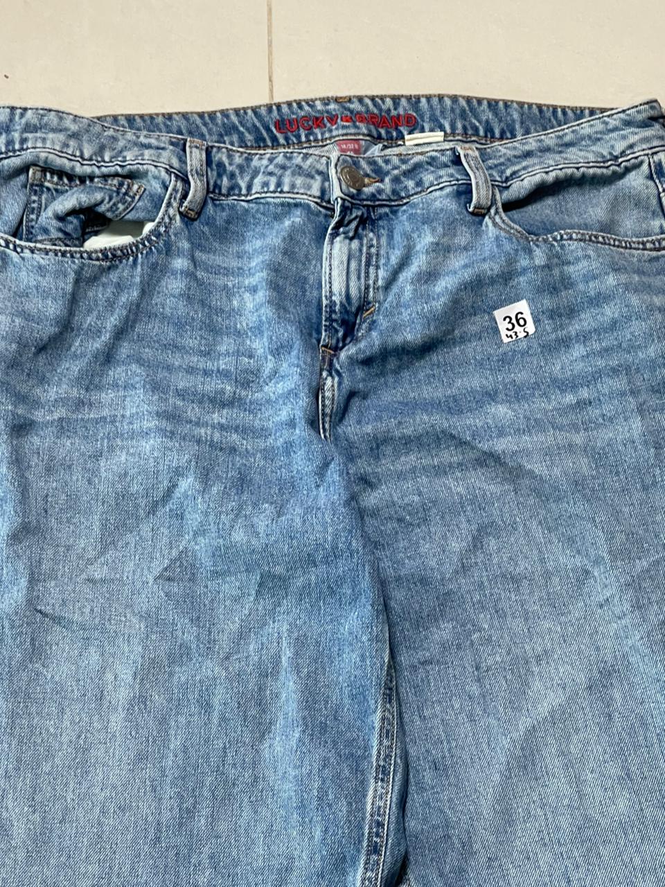 Vintage lucky brand baggy denim