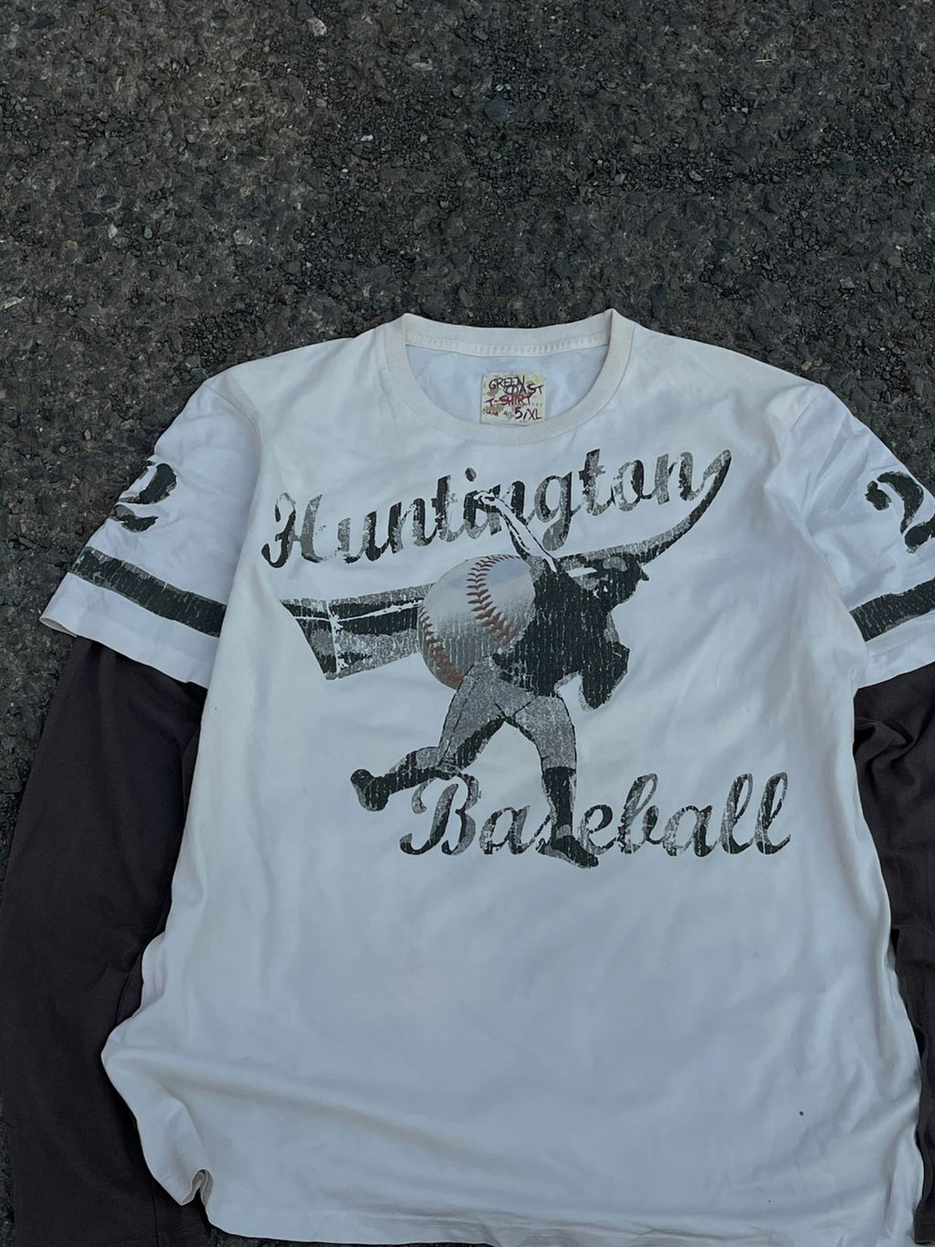 Vintage 90's layred baseball tee