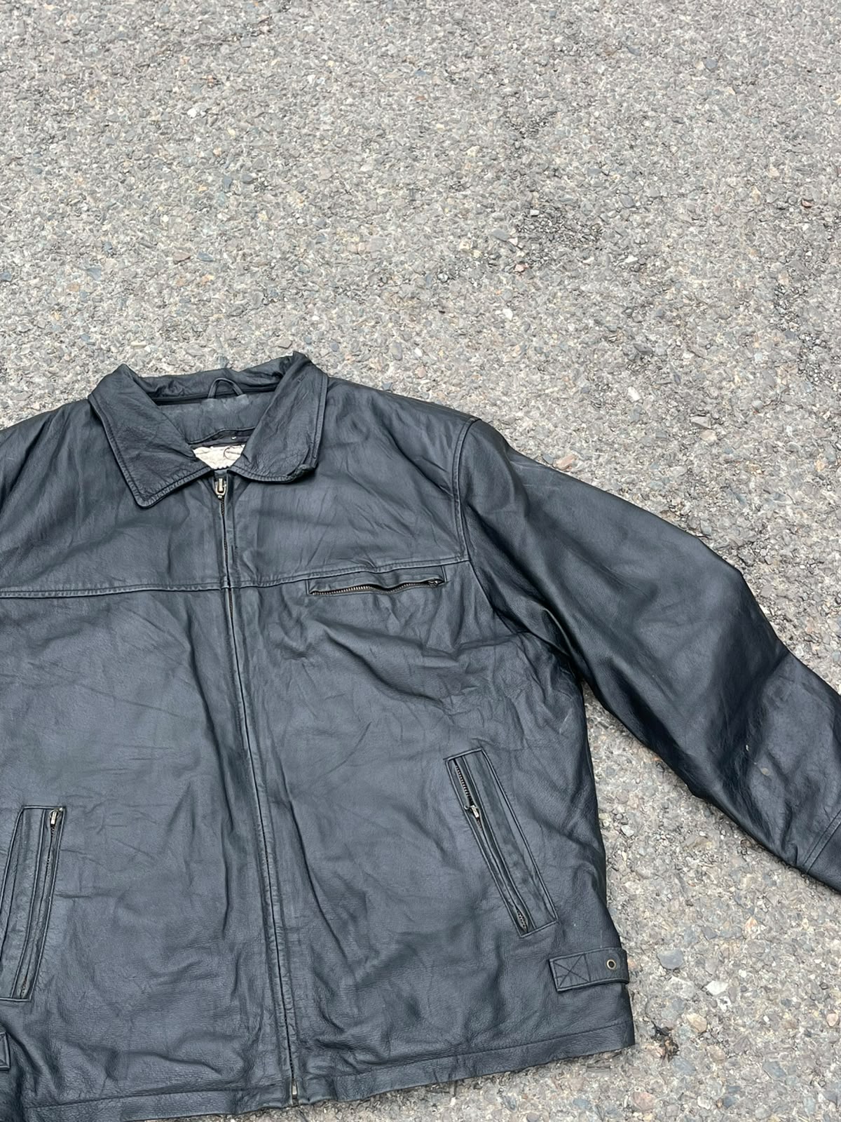 Vtg Leather WE FOR YOURS Jacket
