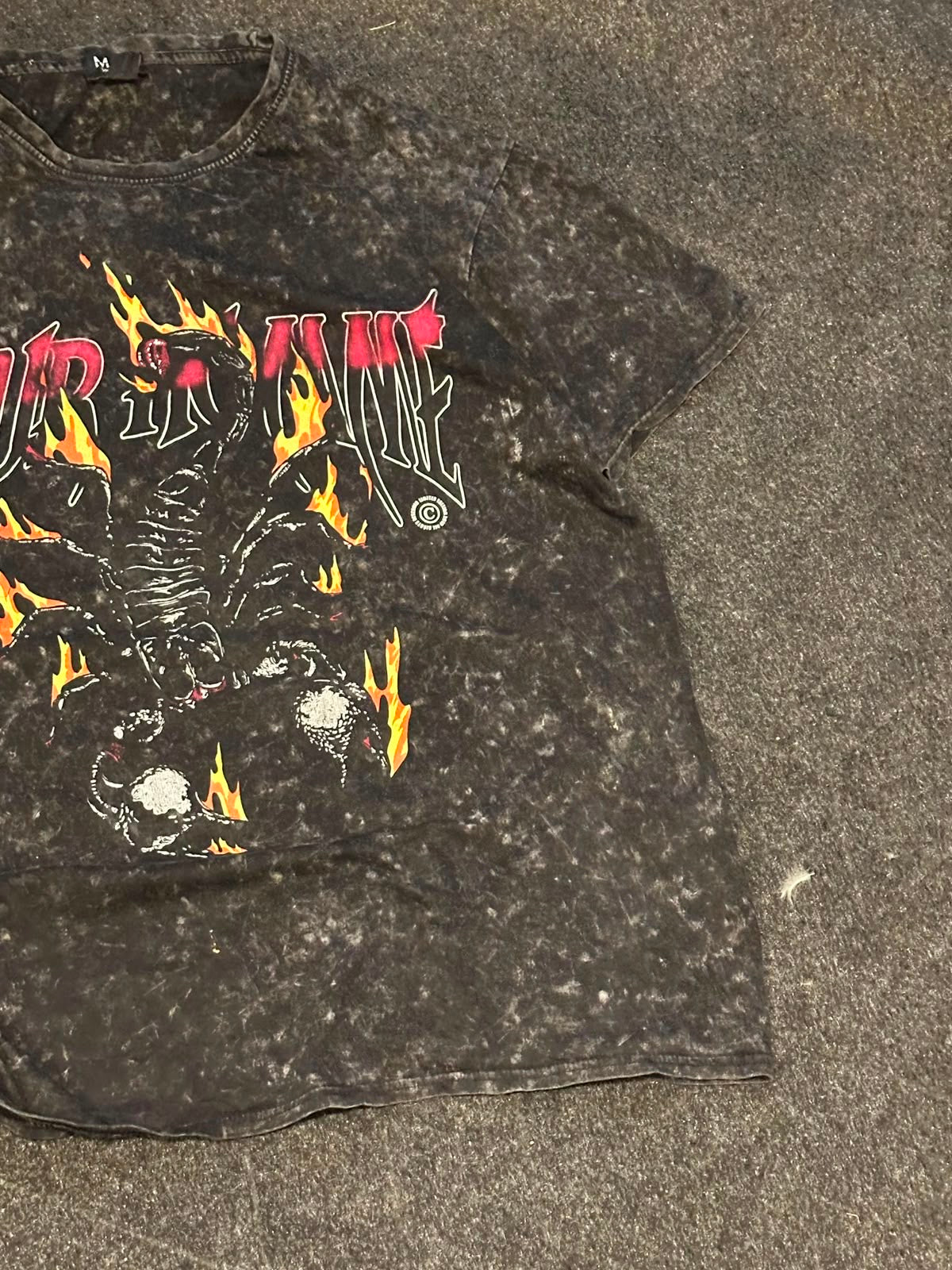 Vintage Washed Pour Tee