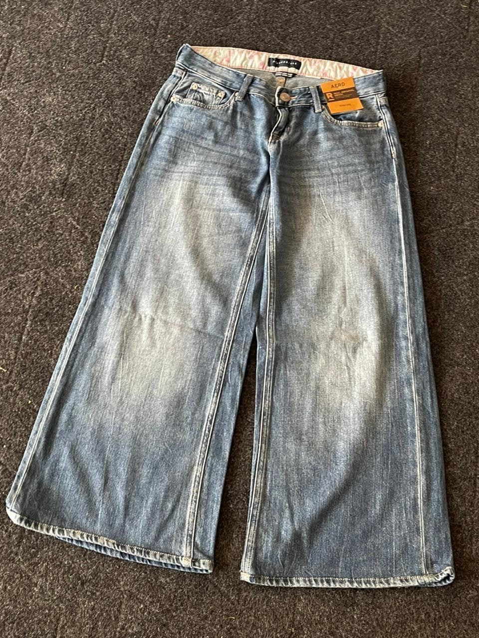 Arropostale Ultra Wide Leg Baggy Denim