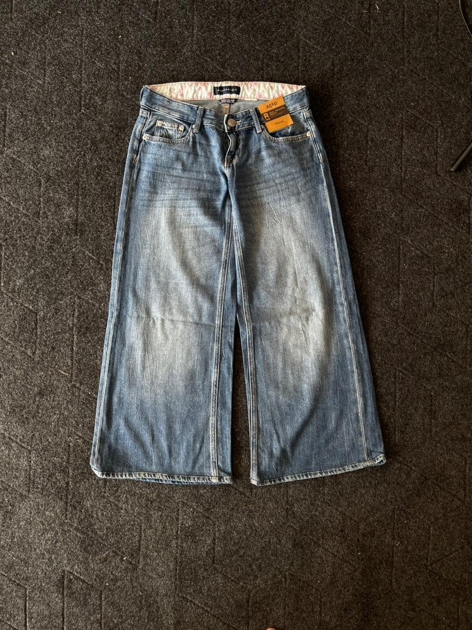 Arropostale Ultra Wide Leg Baggy Denim