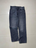 Vintage Washed Charcoal Straight Denim
