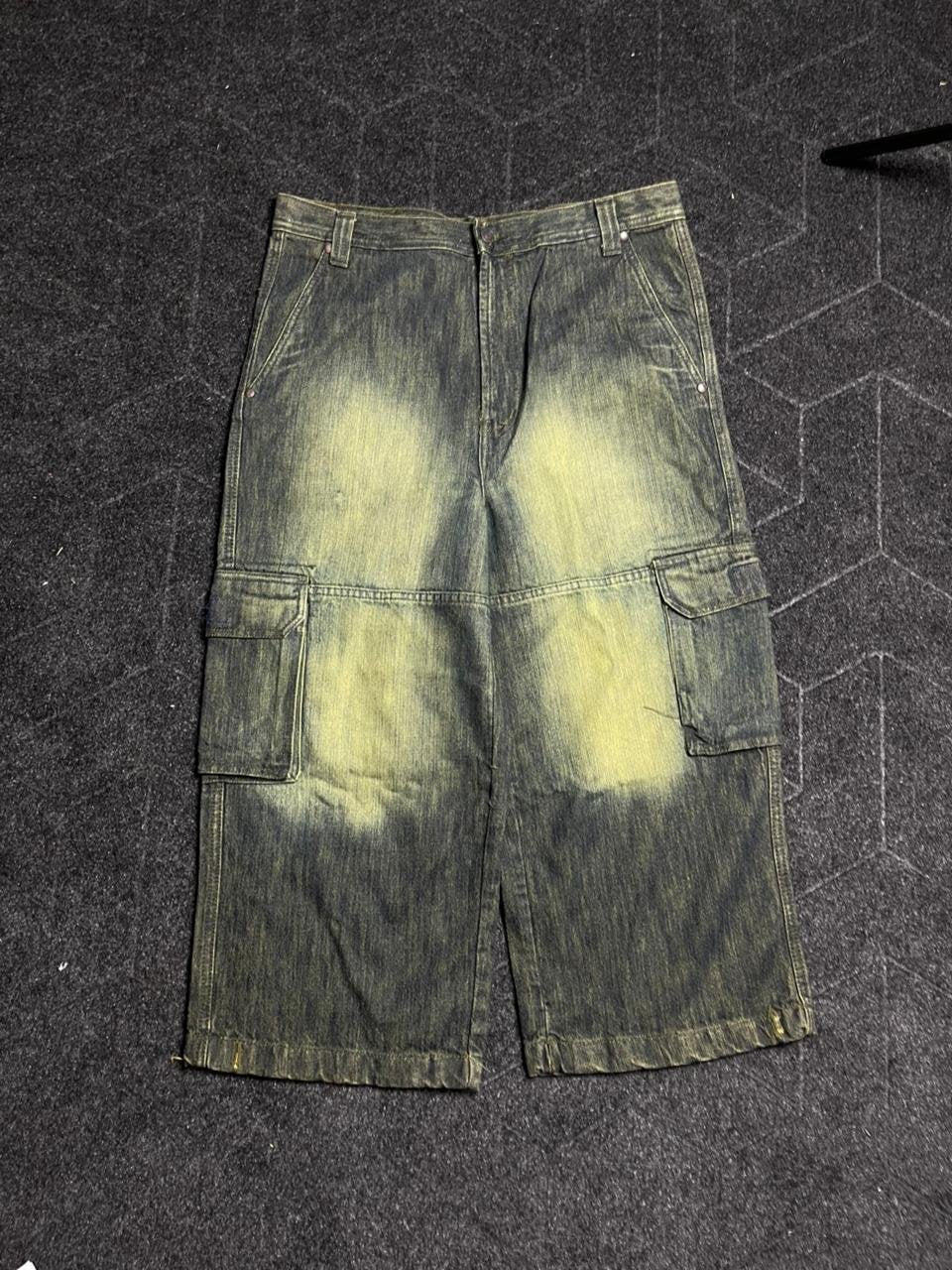 Baggy Cargo Denim Jeans