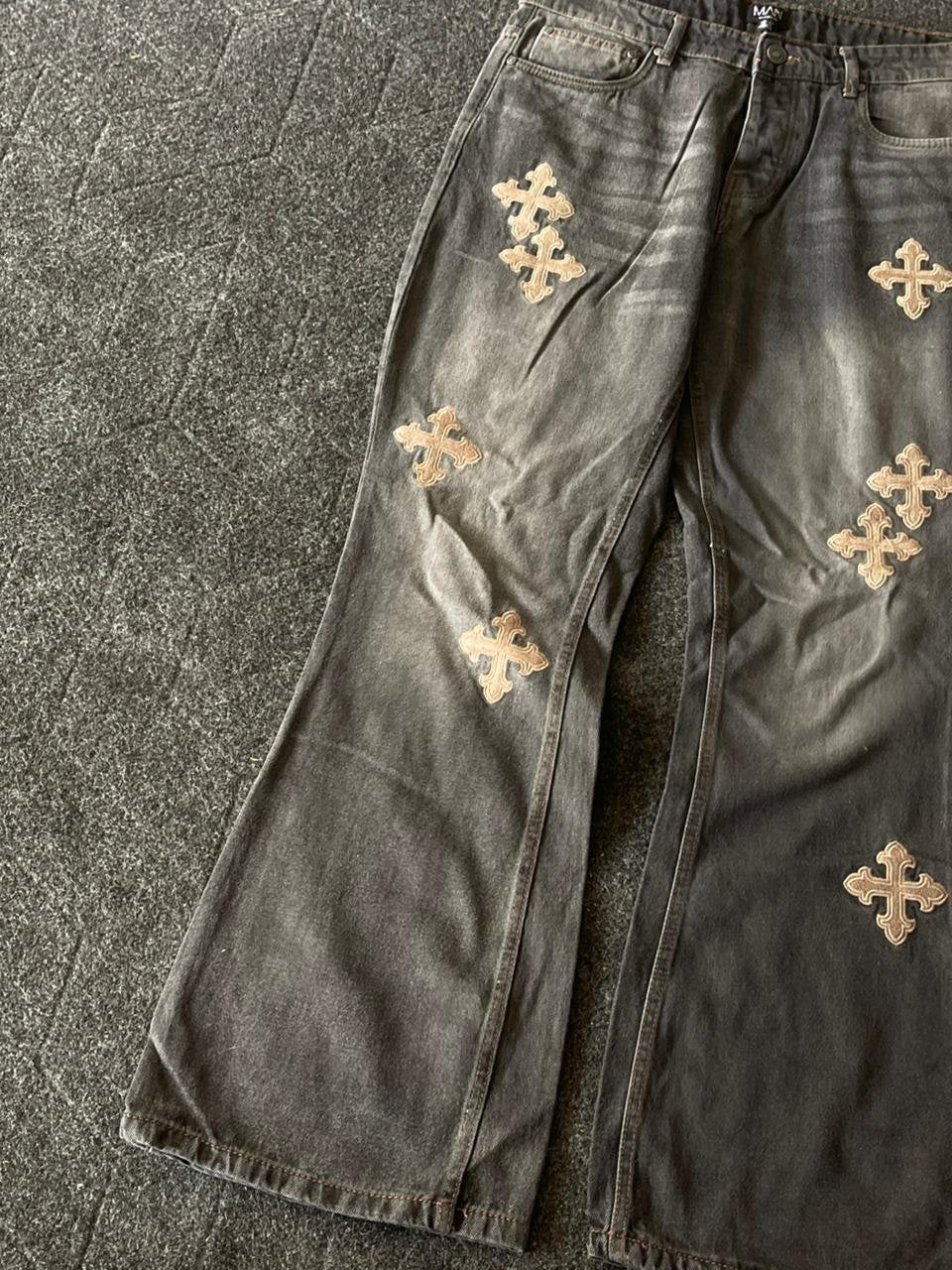Bohoo Man Vintage Flared Rarest Denim
