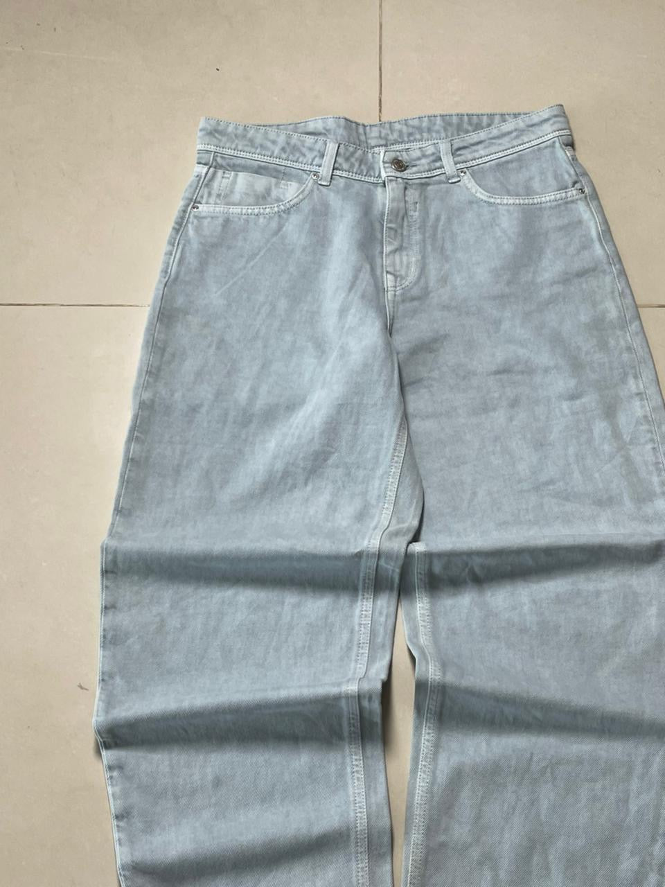 Vintage Blue Baggy Denim