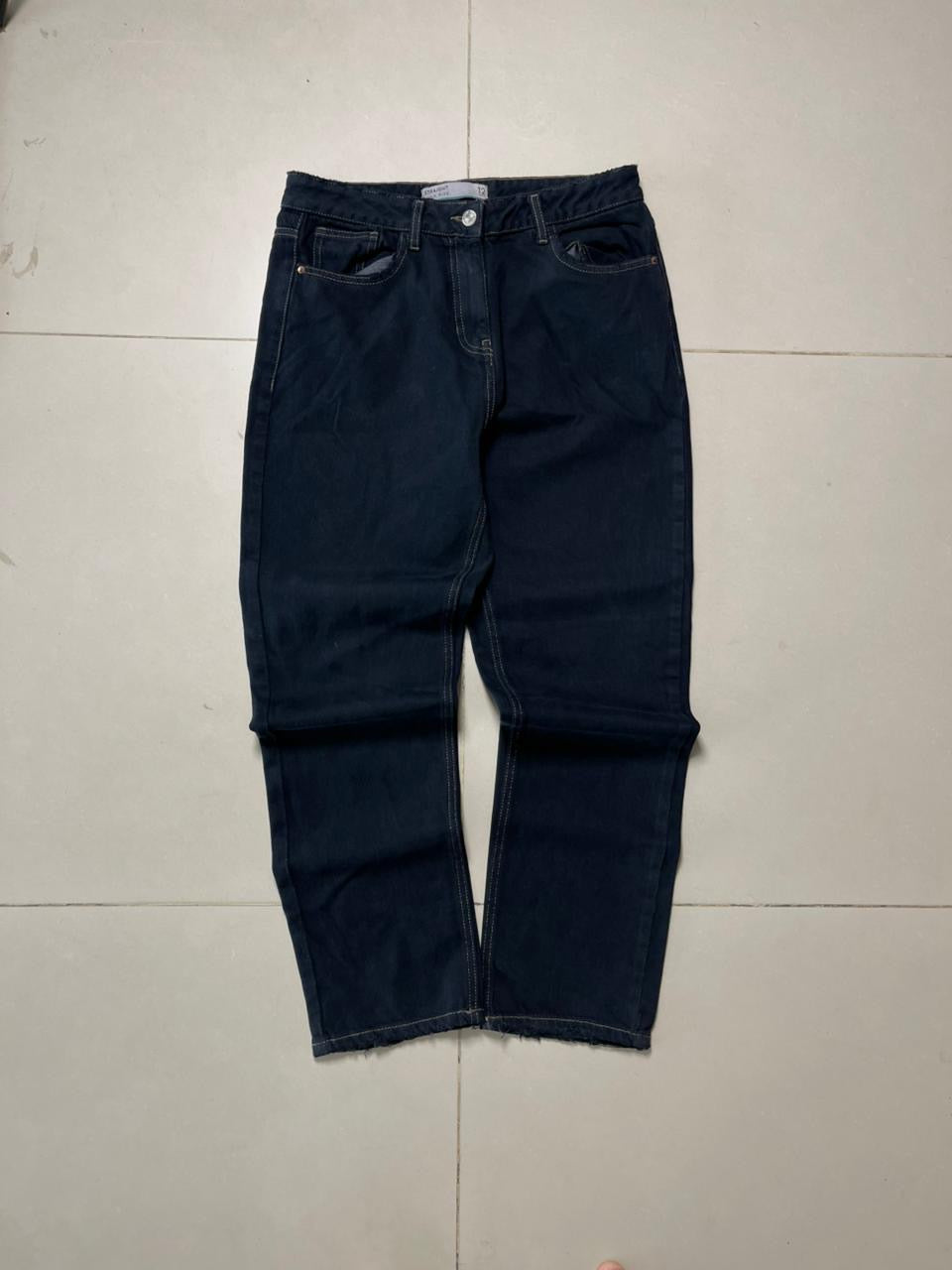 Vintage Black Fitted 2002s Denim
