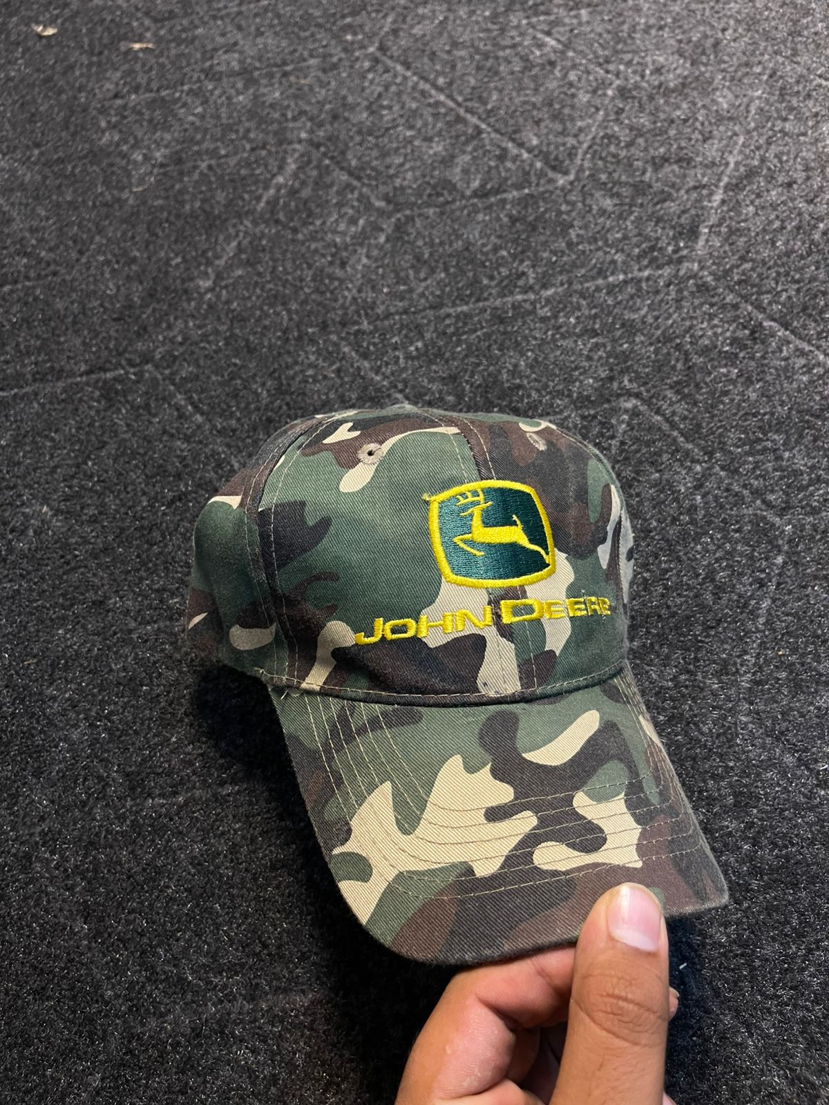 Vintage Camo John Deer Cap