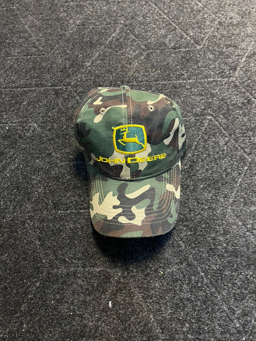 Vintage Camo John Deer Cap