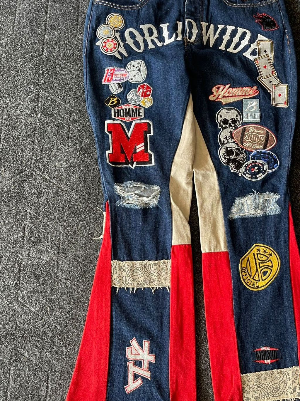 Extremely Rare Vintage Flared Bohooman Flared Jeans