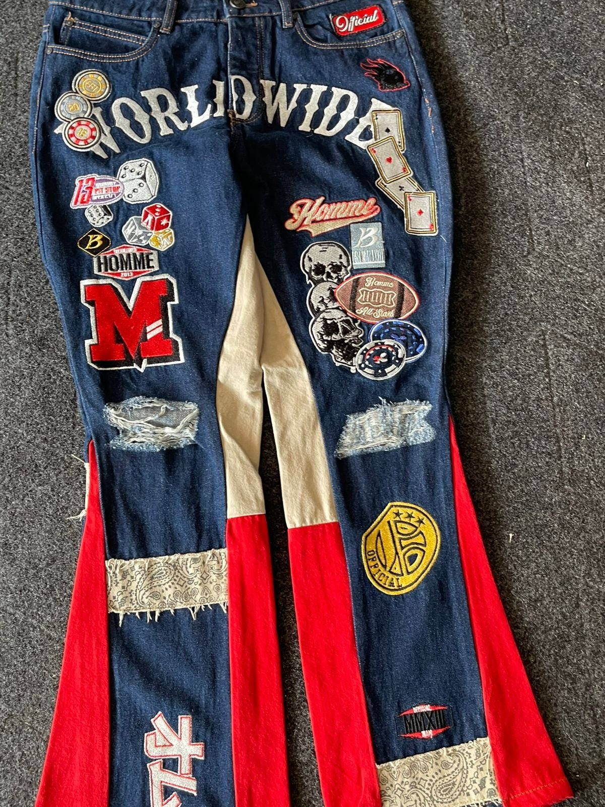 Extremely Rare Vintage Flared Bohooman Flared Jeans