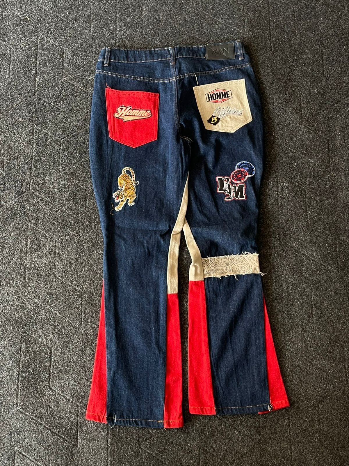 Extremely Rare Vintage Flared Bohooman Flared Jeans