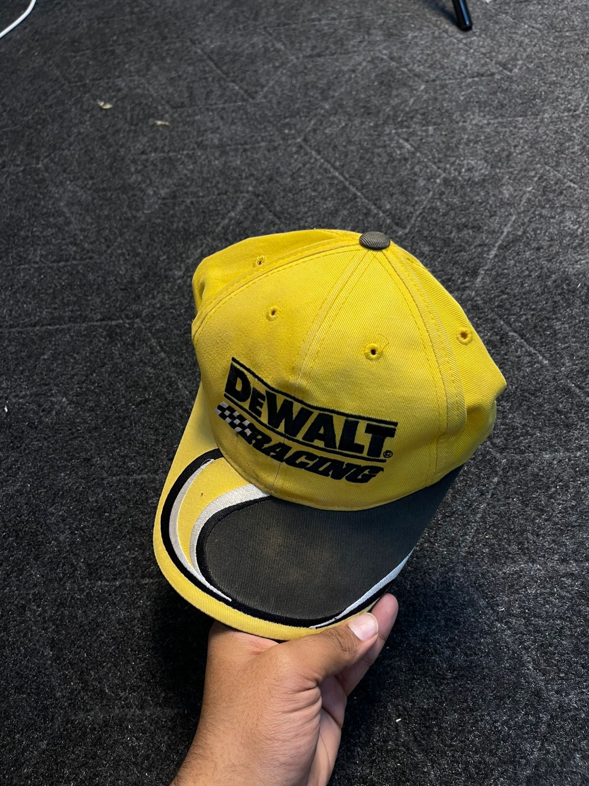 NASCAR DEWALT Racing Vintage Early 2000s Cap