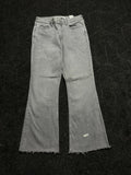 Flared Denim Jeans