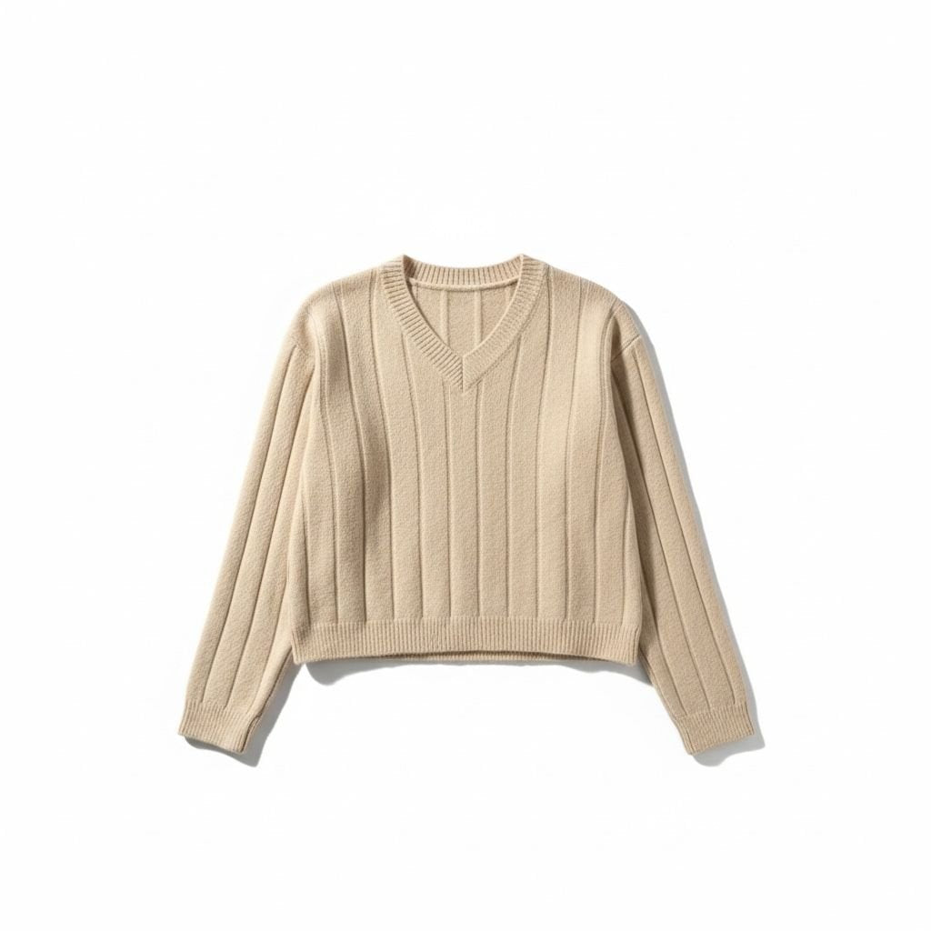 Knitted Boxy Sweater