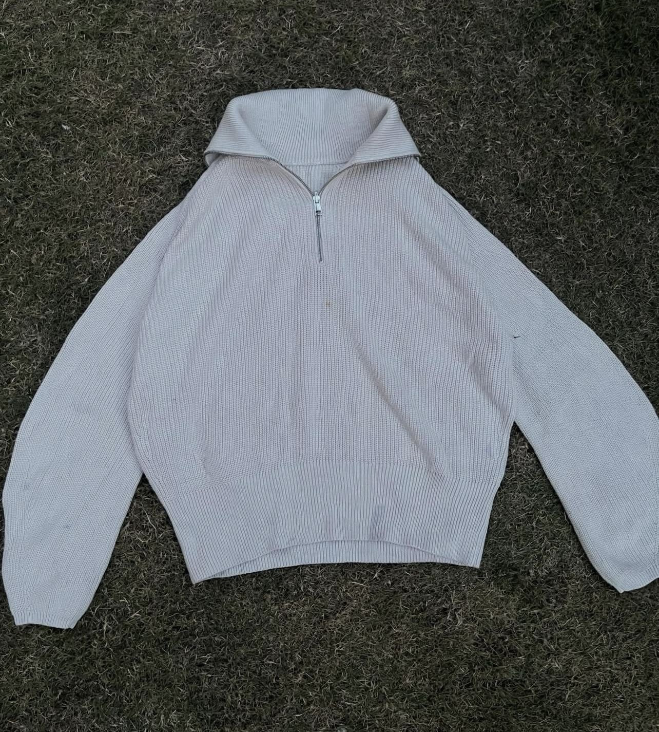Quarter Ziper Knitted