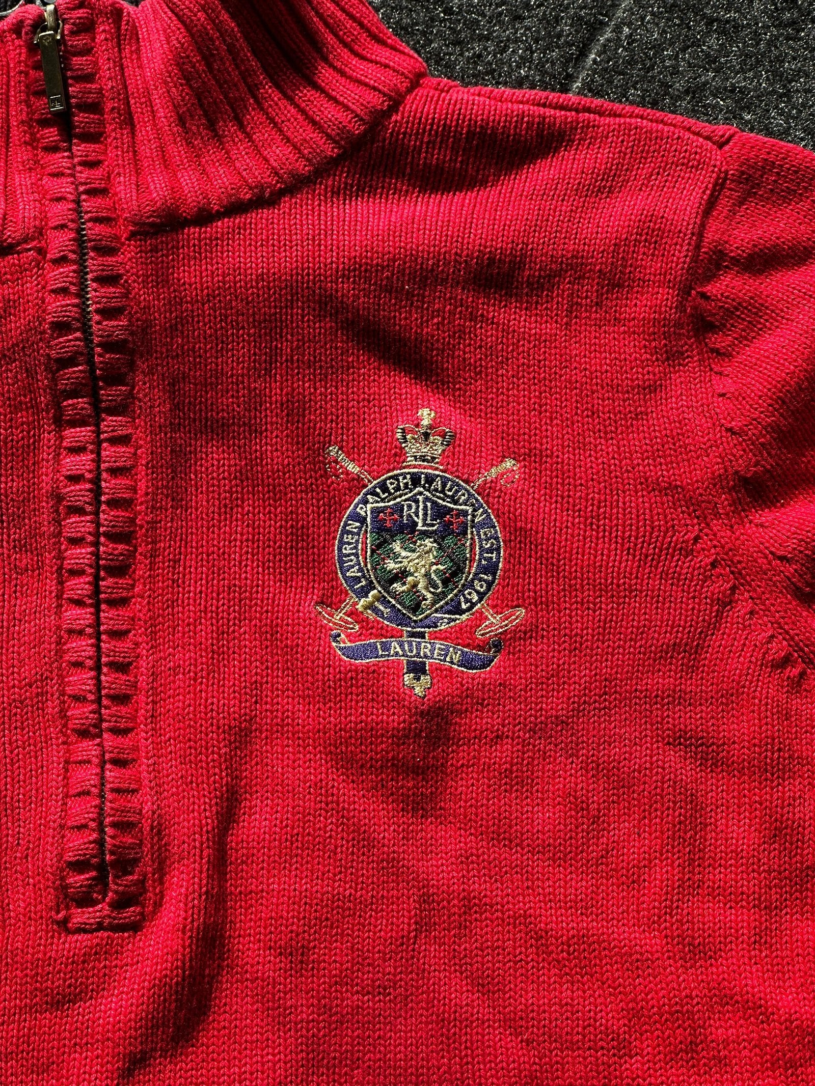 RAULPH LAUREN Quarter Zipper
