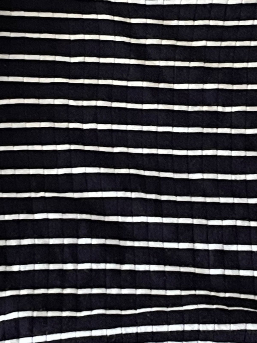 Uniqlo Knitted Fitted Stripped Tee