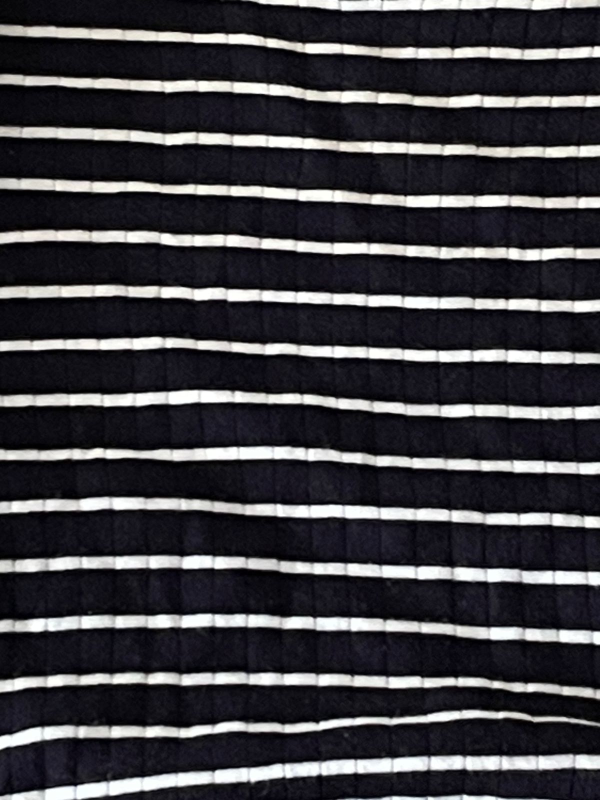 Uniqlo Knitted Fitted Stripped Tee
