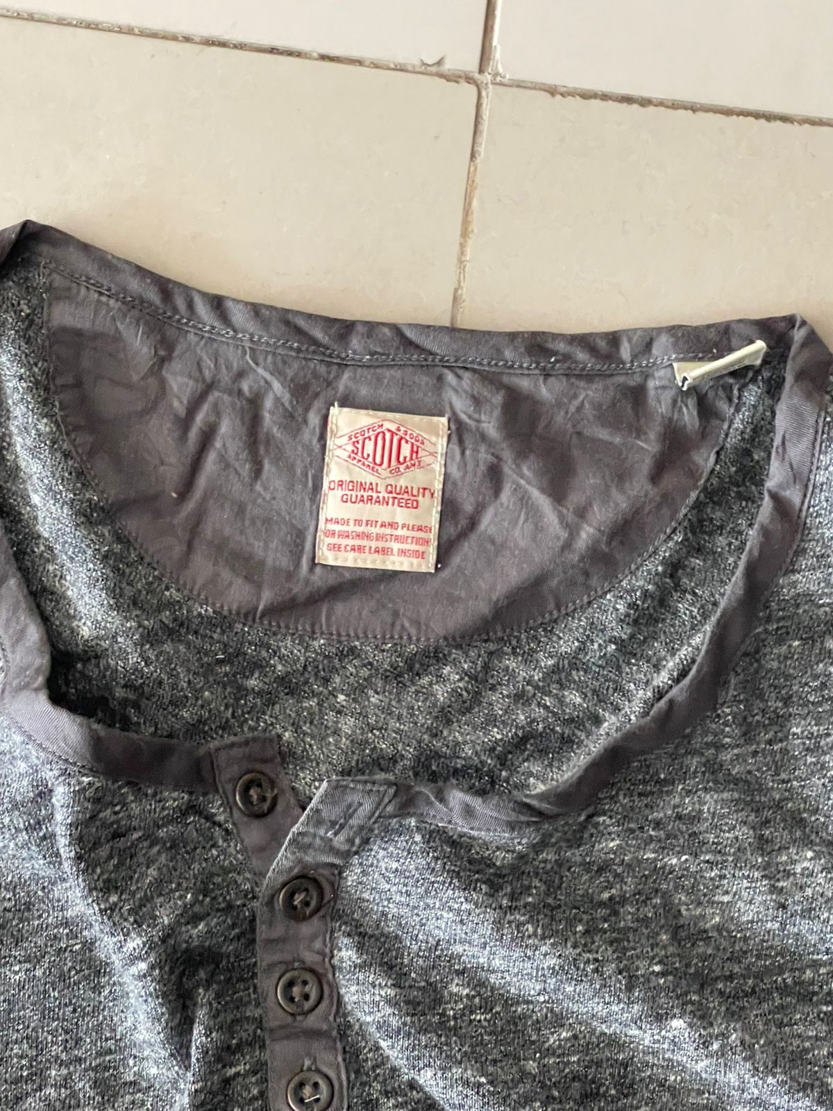 Vintage 2000s Scoth Ogs Henley