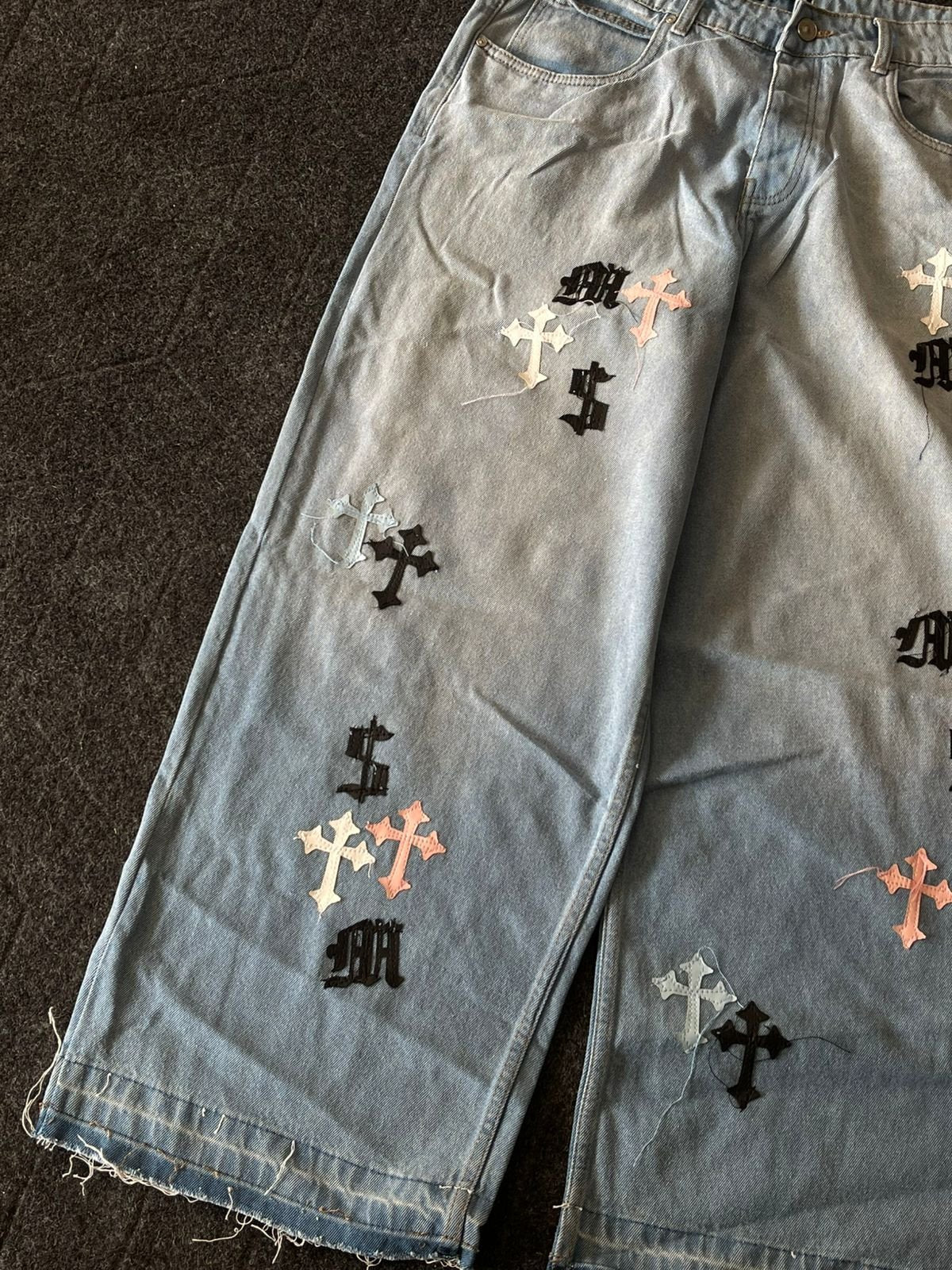 Vintage Bohoo Man Y2K Super Baggy Denim