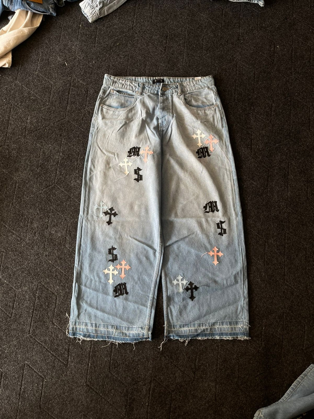 Vintage Bohoo Man Y2K Super Baggy Denim