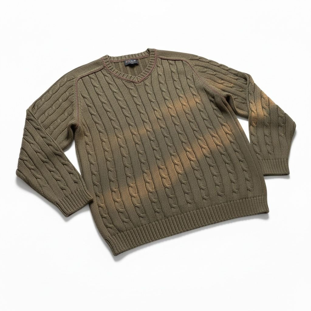 Vintage Cable Knitted Sweater