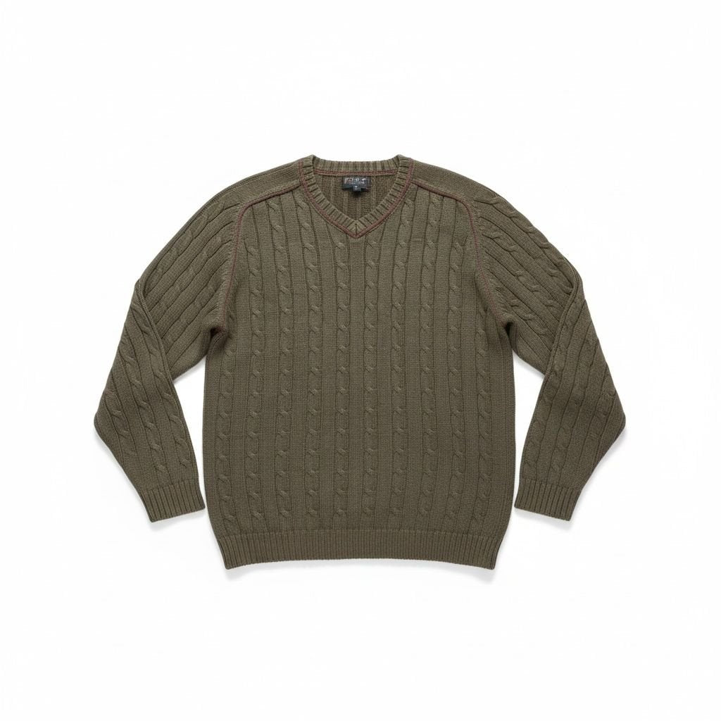 Vintage Cable Knitted Sweater