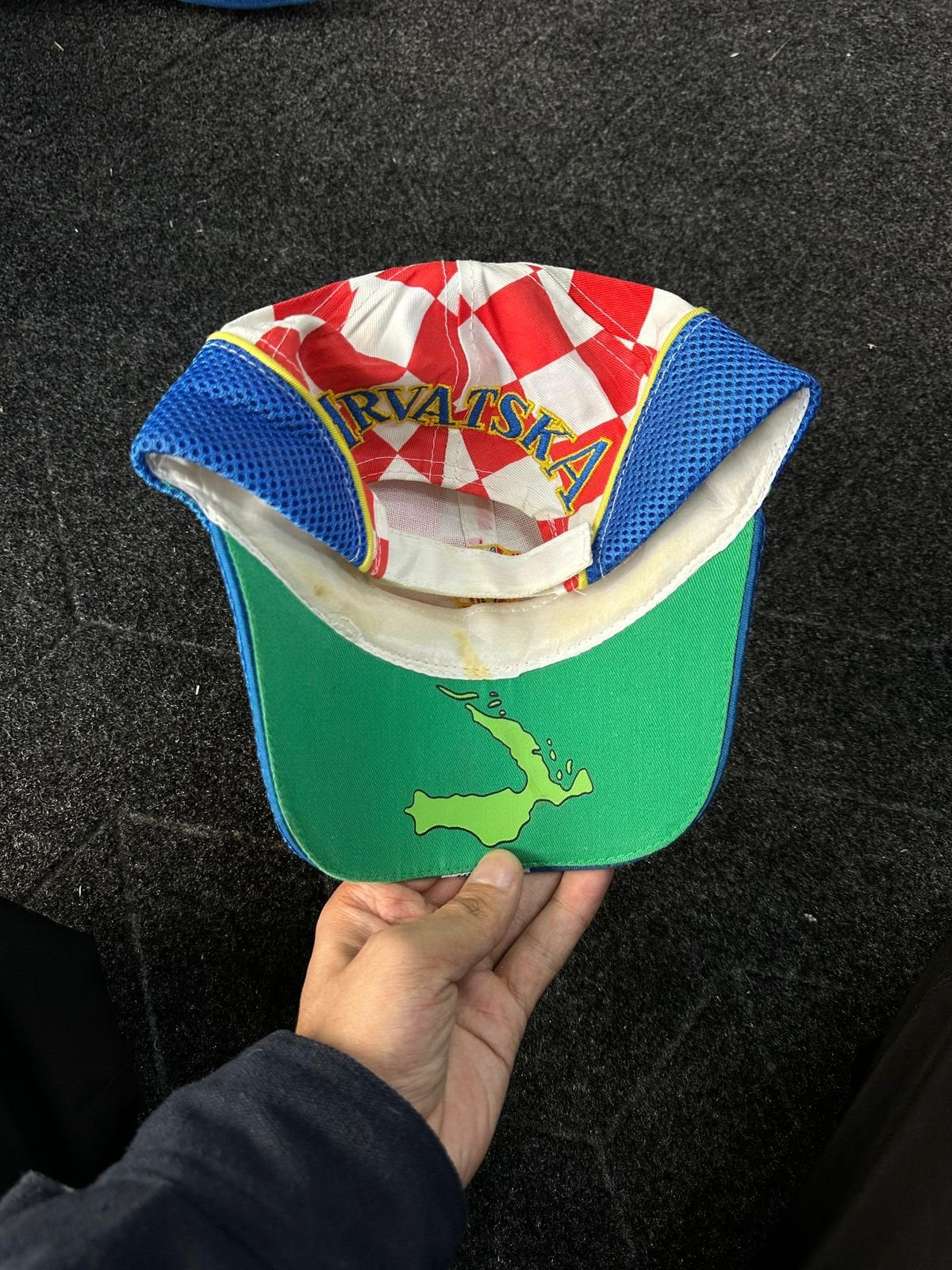 Vintage Croatia Official Cap