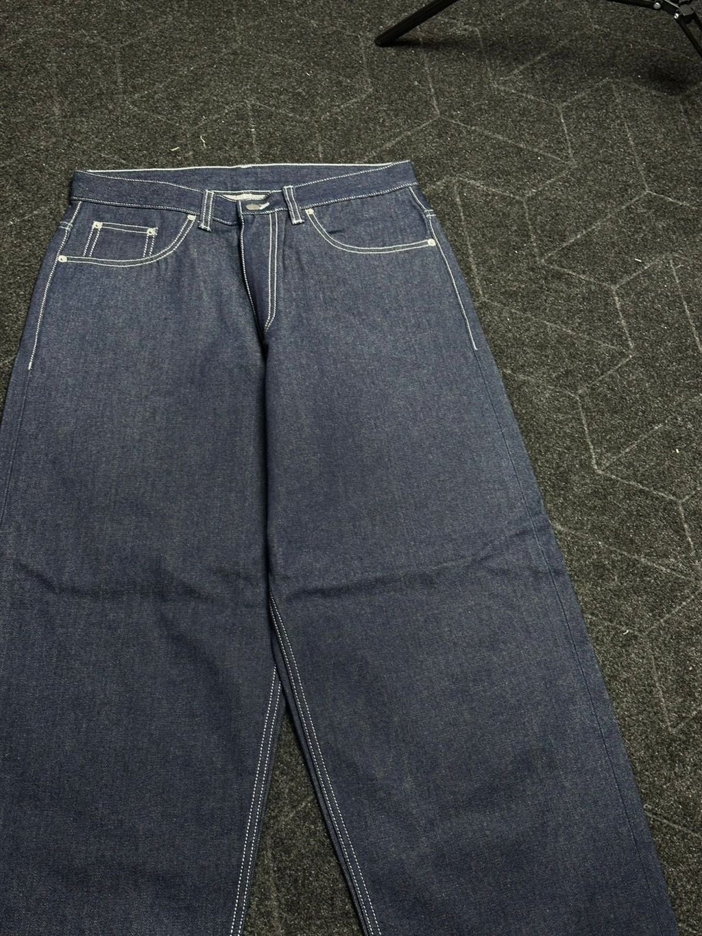 Vintage Denim Baggy Wide Leg