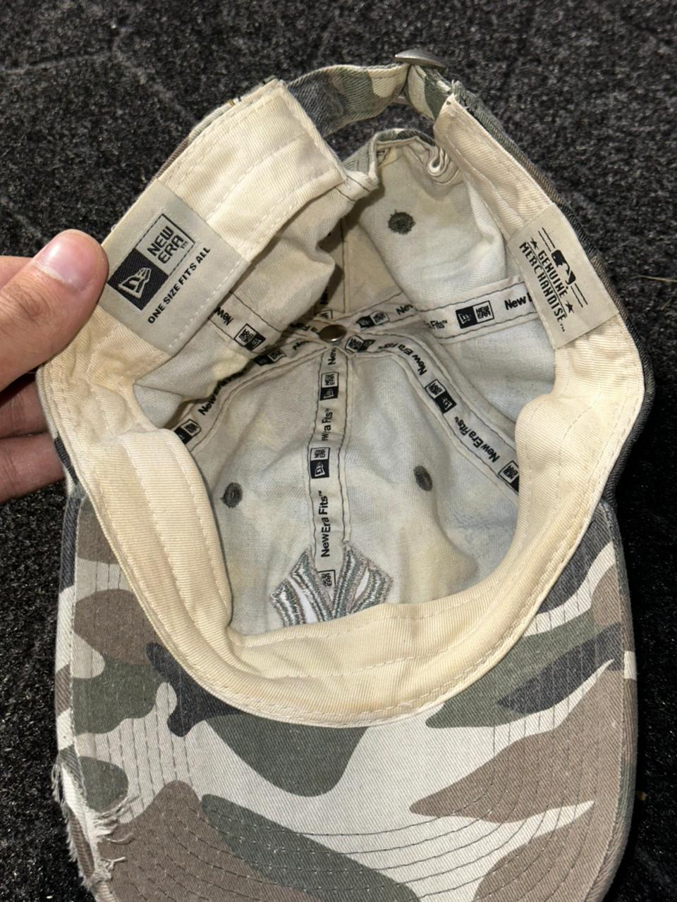 Vintage Early 1950s NY Camo Cap