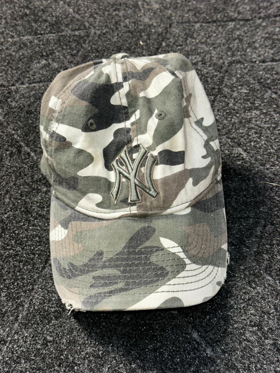 Vintage Early 1950s NY Camo Cap
