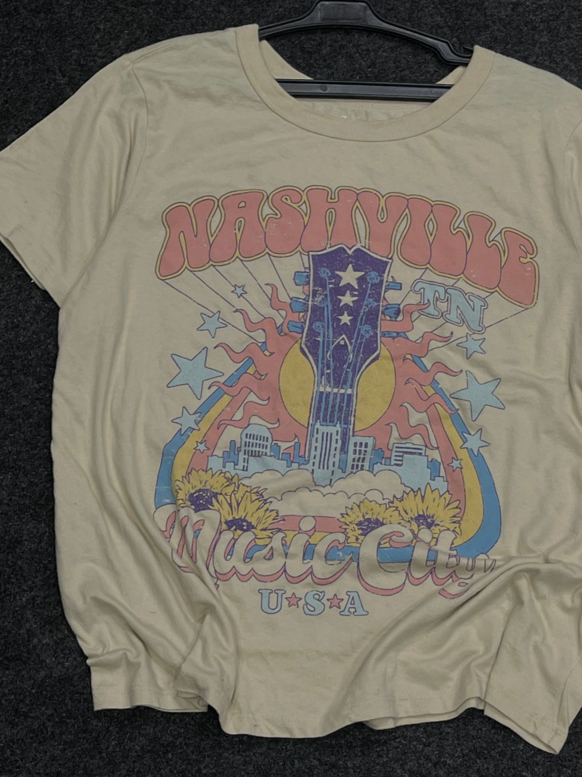 Vintage Music City Graphic Tee